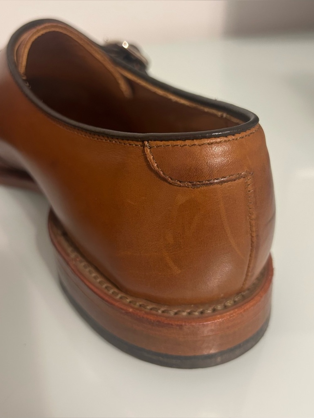 Allen Edmonds Concord Monk Strap Dress Shoes Men's Size 9 D - Picture 11 of 12